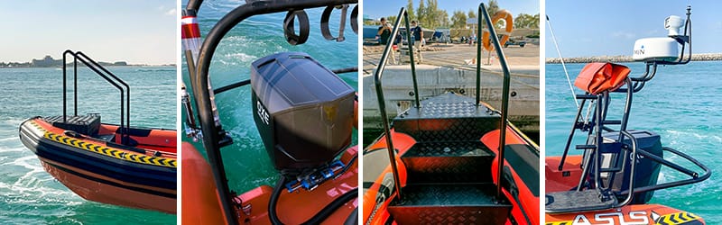 fiberglass rigid hull inflatable boats
