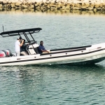 aluminum rib boat 8.0